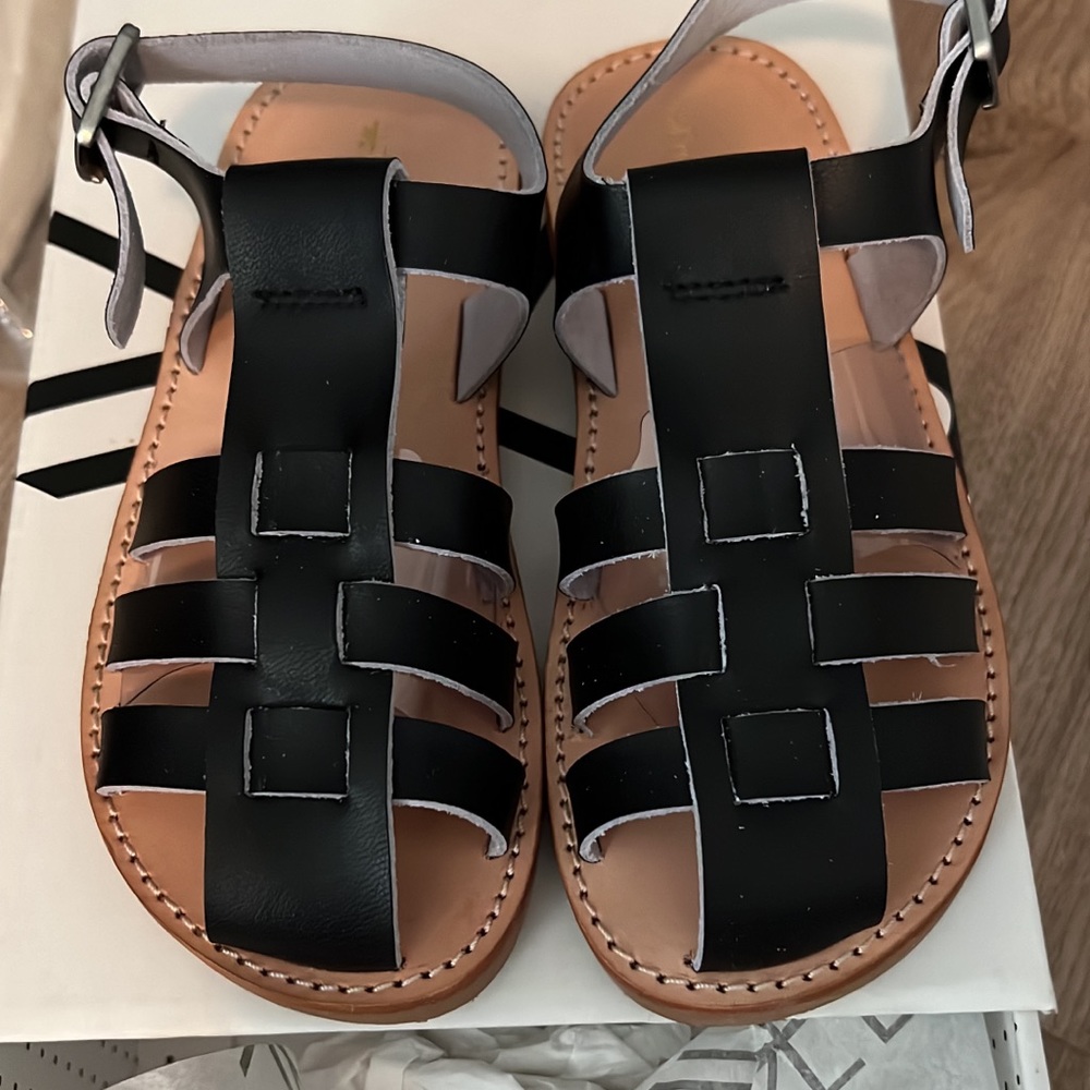 Freshly Picked Bixby sandal Ebony size 11 NEW